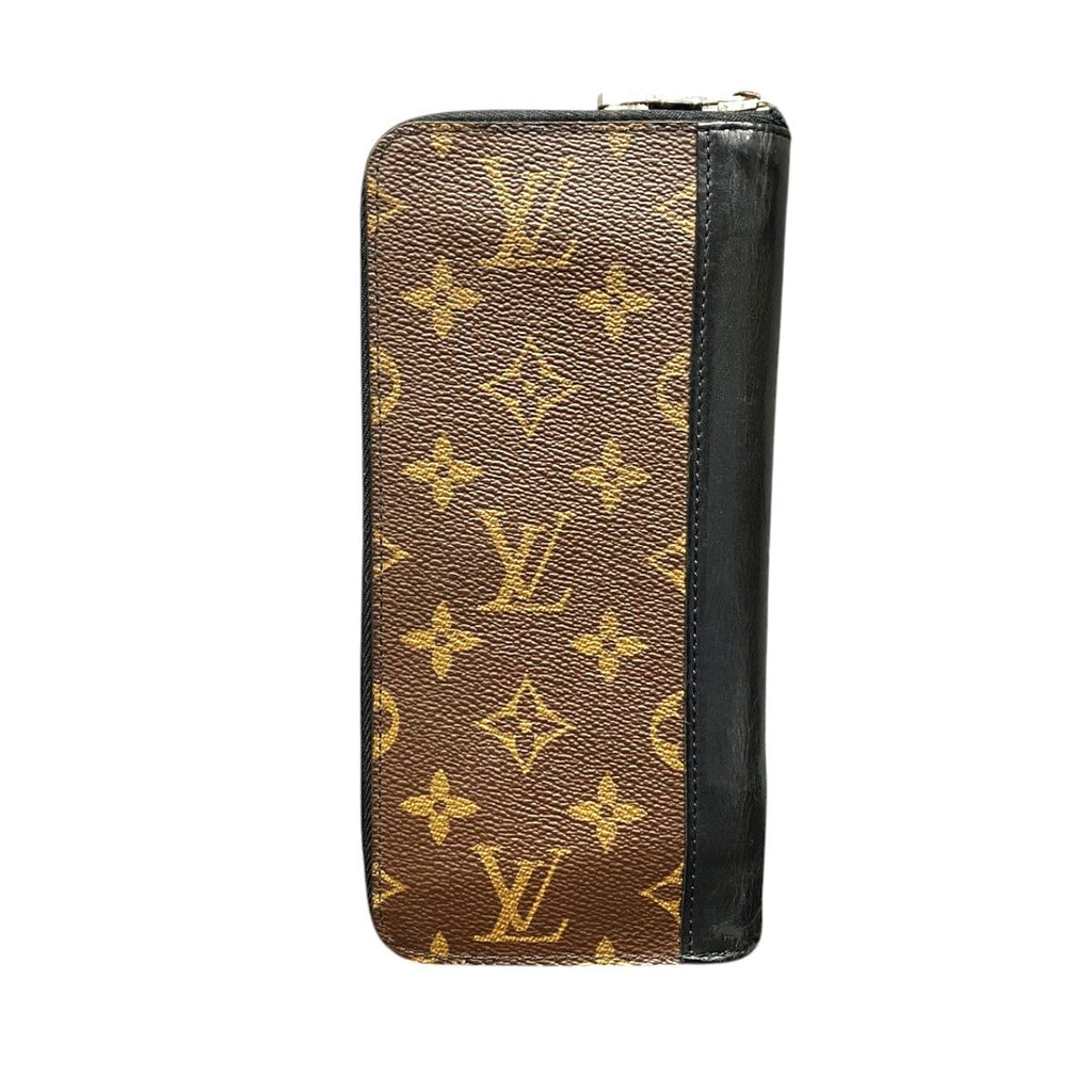Louis Vuitton Zippy Wallet Vertical Monogram Macassar — view 2