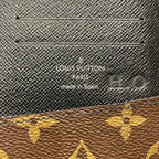 Louis Vuitton Zippy Wallet Vertical Monogram Macassar — view 4