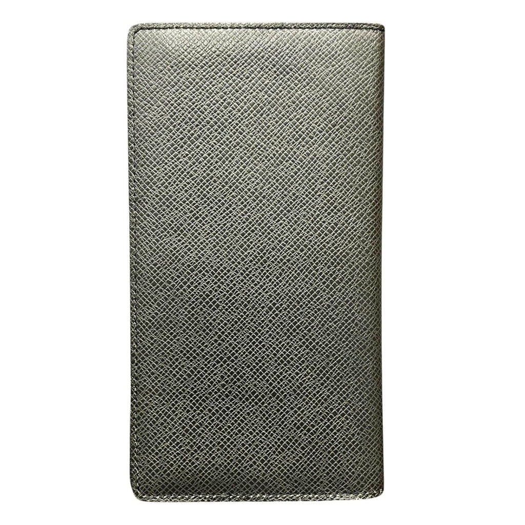 Louis Vuitton Portefeuille Long Taiga Billfold Leather Wallet — view 2