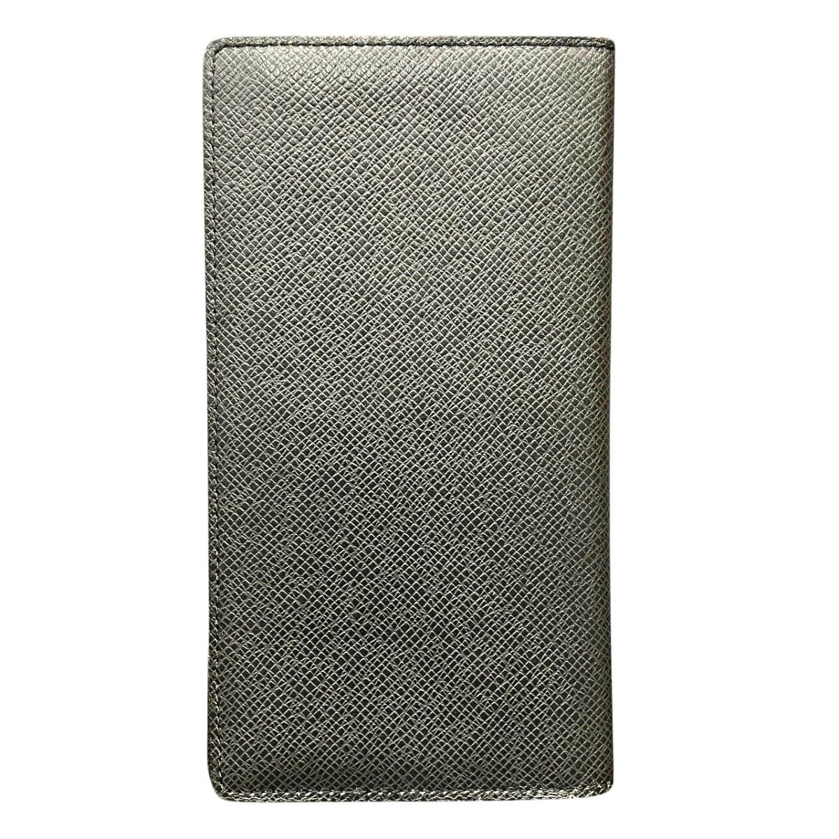 Louis Vuitton Portefeuille Long Taiga Billfold Leather Wallet — view 2