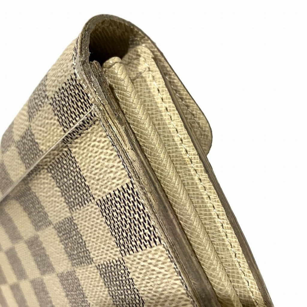 Louis Vuitton Portefeuille Sarah Damier Azur Wallet Leather — view 9