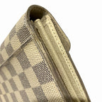 Louis Vuitton Portefeuille Sarah Damier Azur Wallet Leather — view 9