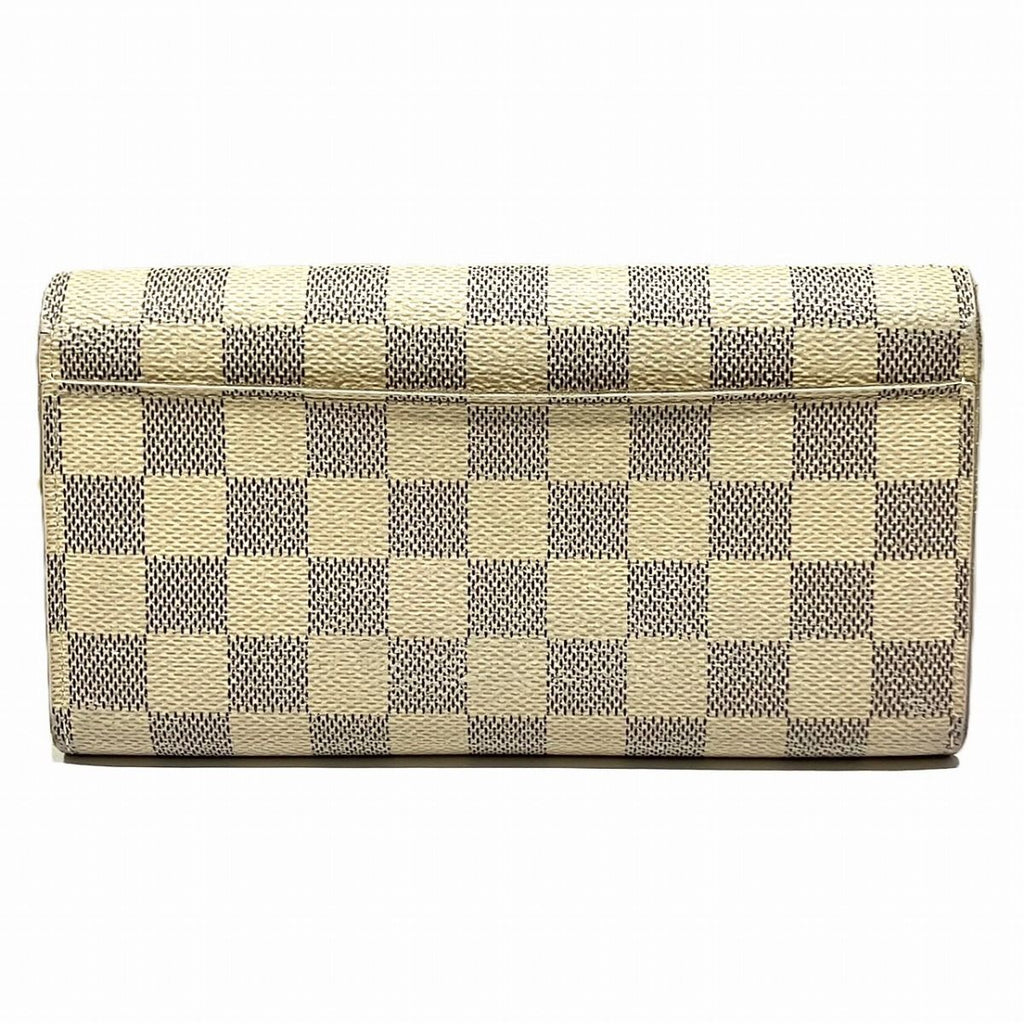Louis Vuitton Portefeuille Sarah Damier Azur Wallet Leather — view 2