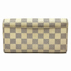 Louis Vuitton Portefeuille Sarah Damier Azur Wallet Leather — view 2