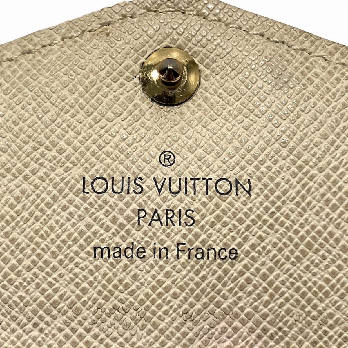 Louis Vuitton Portefeuille Sarah Damier Azur Wallet Leather — view 4