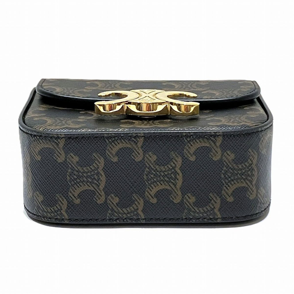 Celine Mini Claude Triomphe Shoulder Bag — view 3