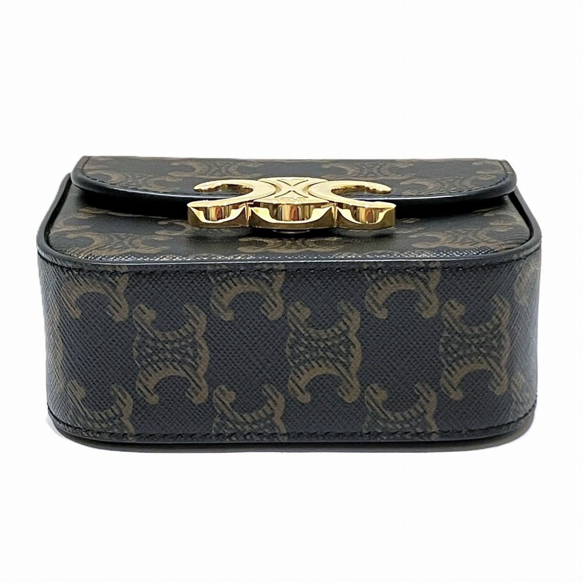 Celine Mini Claude Triomphe Shoulder Bag — view 3