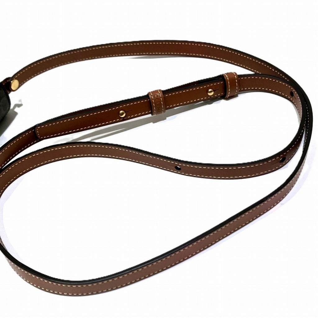 Celine Mini Claude Triomphe Shoulder Bag — view 7