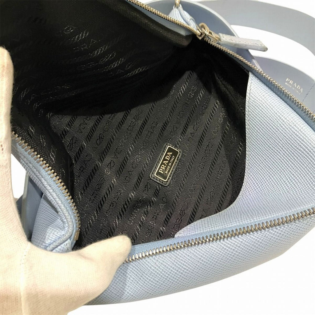 Prada Saffiano Shoulder Bag Leather — view 5