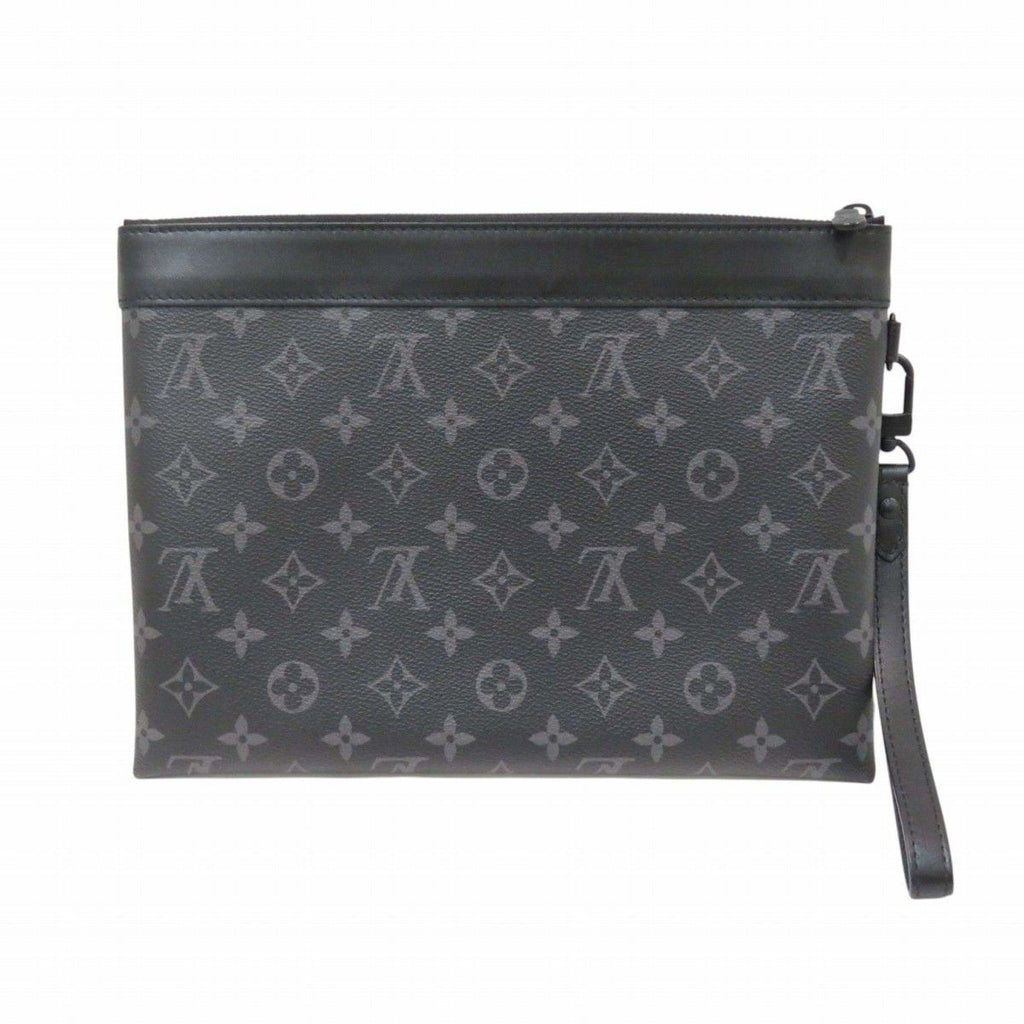 Louis Vuitton Monogram Eclipse Clutch Canvas — view 2