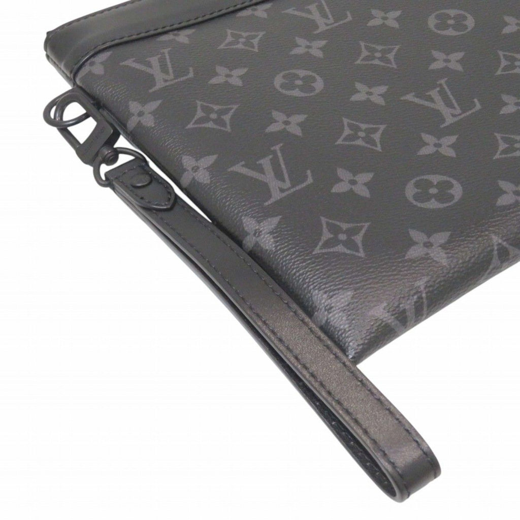 Louis Vuitton Monogram Eclipse Clutch Canvas — view 9