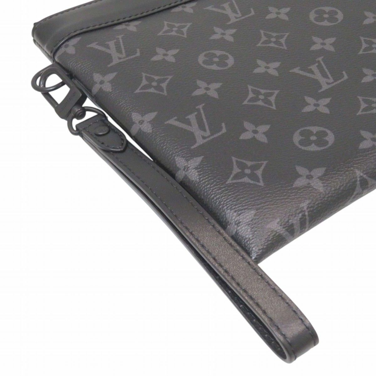 Louis Vuitton Monogram Eclipse Clutch Canvas — view 9