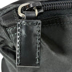 Prada Tessuto Nylon Pouch Large Triangle Logo Black — view 3