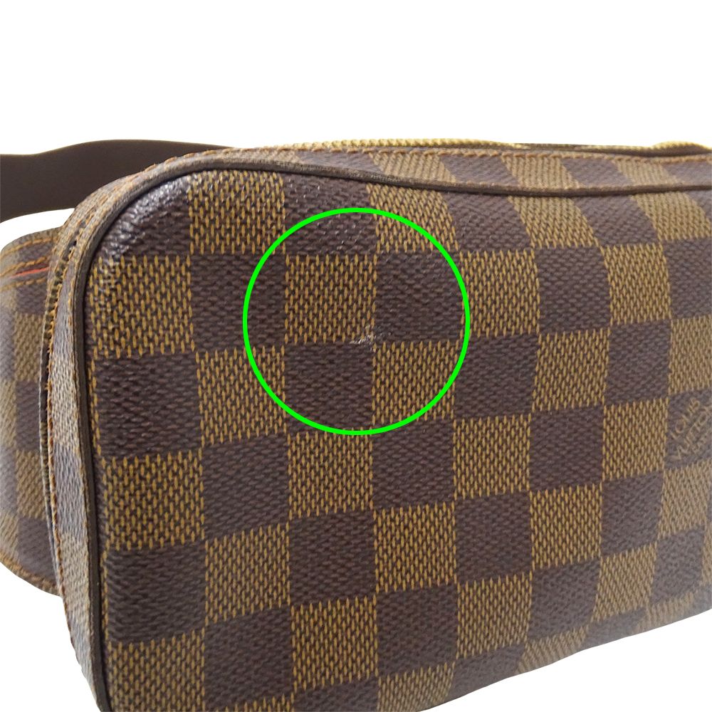 Louis Vuitton Damier Belt Bag Geronimos Brown Small — view 8