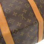 Louis Vuitton Keepall Bandouliere 55 Monogram Boston Bag — view 9