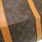 Louis Vuitton Keepall Bandouliere 55 Monogram Boston Bag — view 8