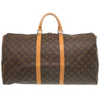 Louis Vuitton Keepall Bandouliere 55 Monogram Boston Bag — view 2
