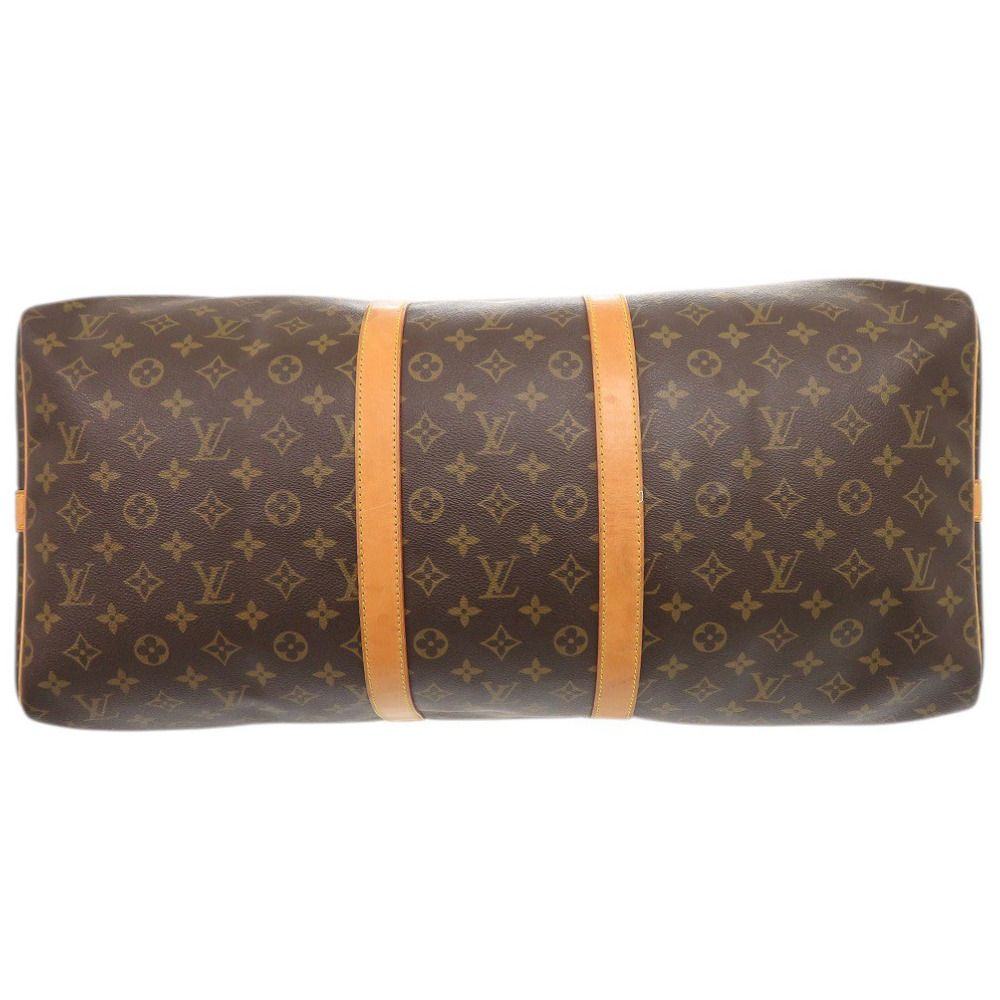 Louis Vuitton Keepall Bandouliere 55 Monogram Boston Bag — view 3