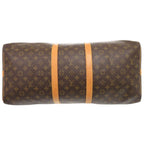 Louis Vuitton Keepall Bandouliere 55 Monogram Boston Bag — view 3