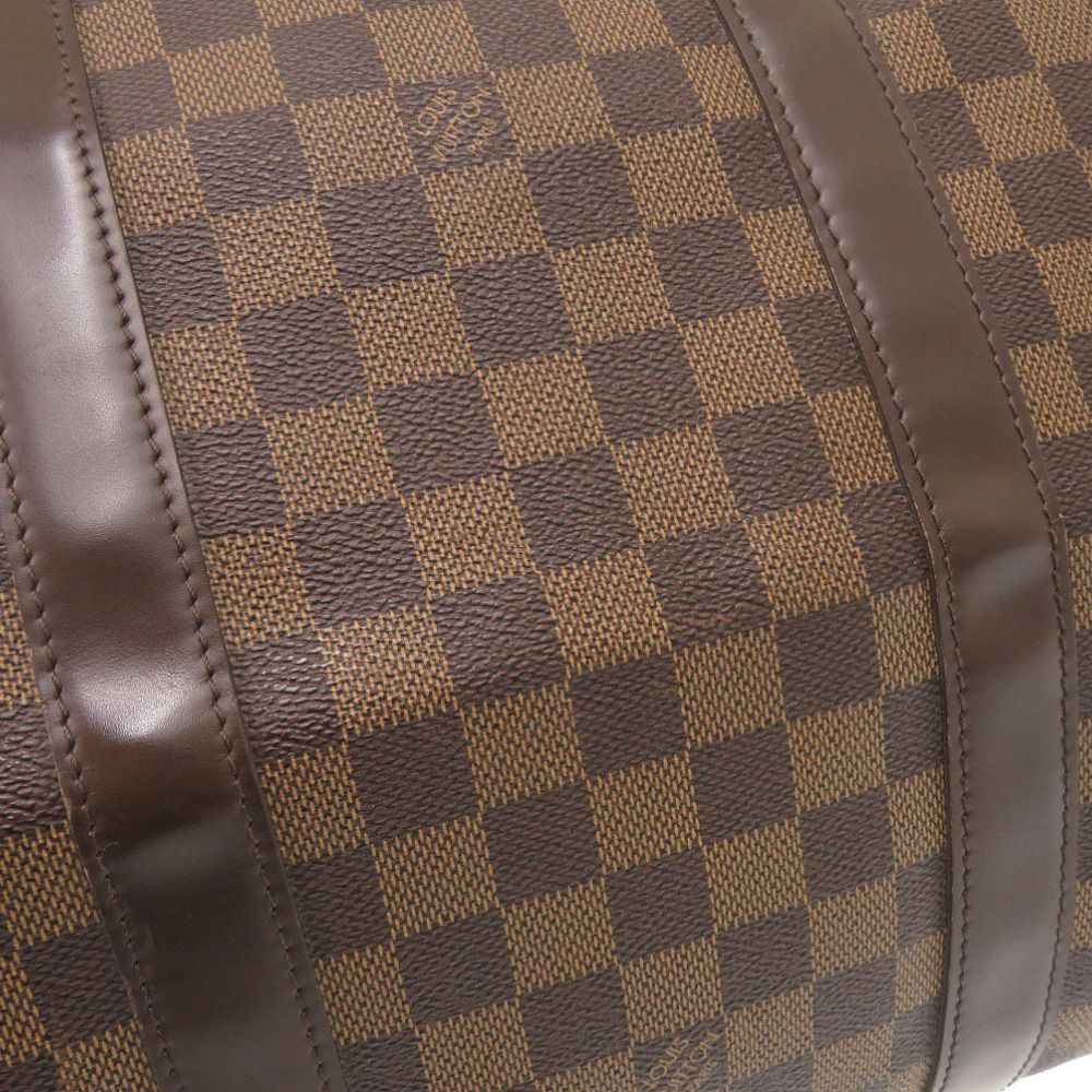 Louis Vuitton Keepall Bandouliere 55 Damier Boston Bag — view 8