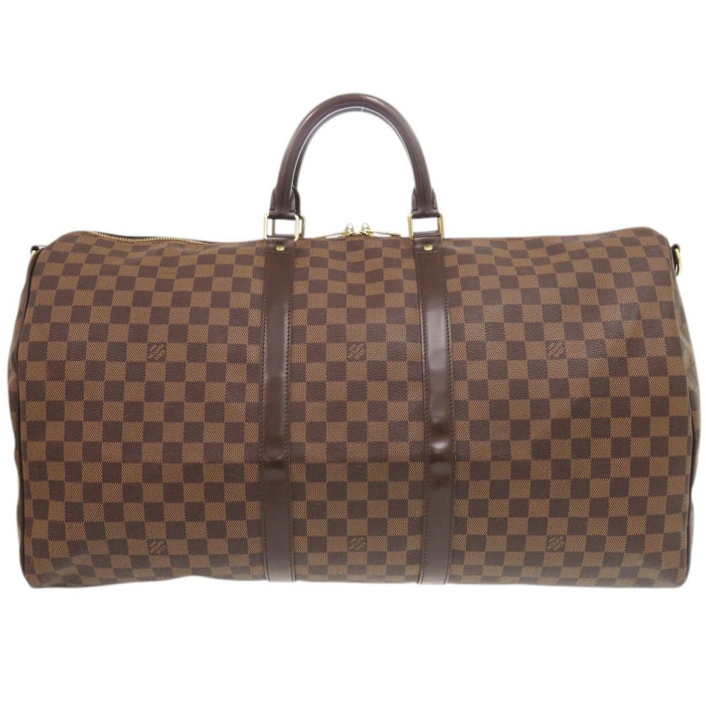 Louis Vuitton Keepall Bandouliere 55 Damier Boston Bag — view 2