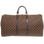 Louis Vuitton Keepall Bandouliere 55 Damier Boston Bag — view 2