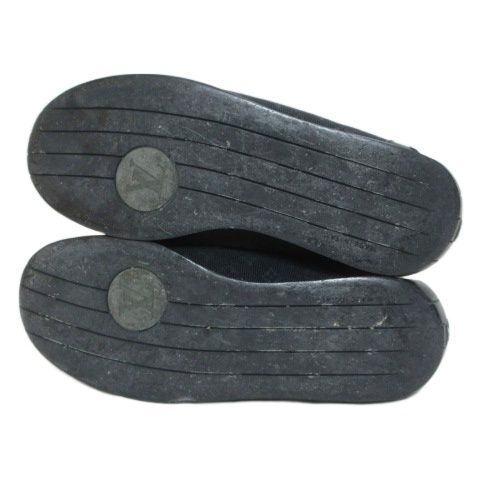 Louis Vuitton Monogram Mini Sneakers Low Cut Shoes 35.5 Black — view 4