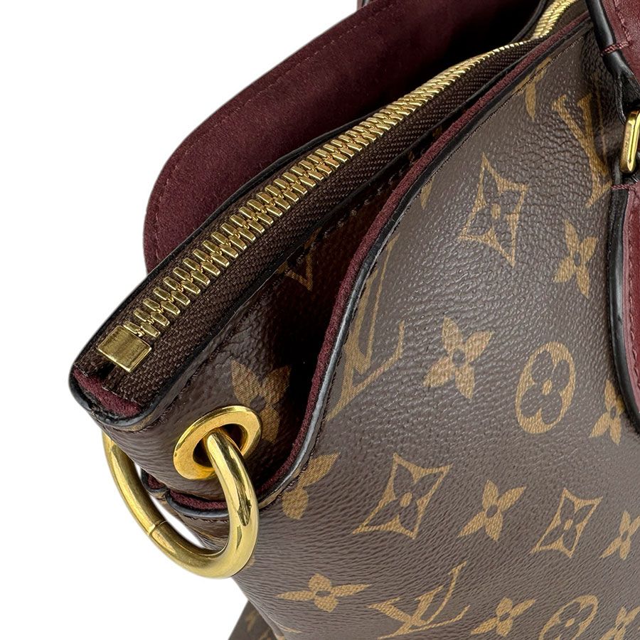 Louis Vuitton Shoulder Bag Monogram Flower Zipped Tote MM — view 6