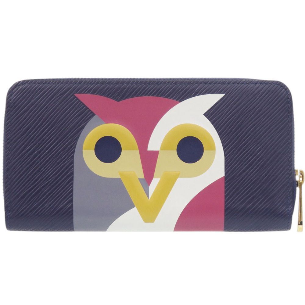 Louis Vuitton Zippy Wallet Epi Owl Purple — view 3