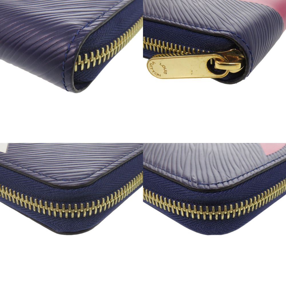 Louis Vuitton Zippy Wallet Epi Owl Purple — view 4