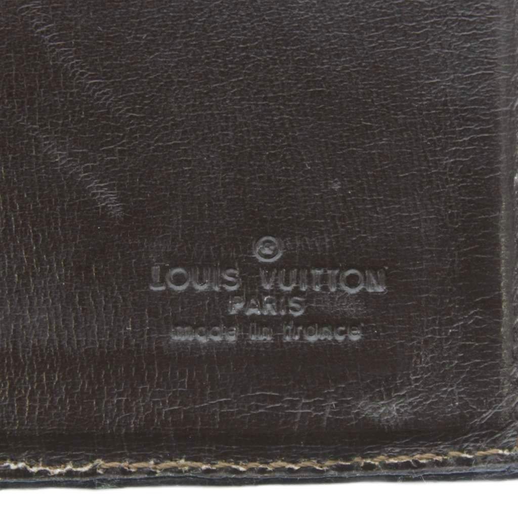 Louis Vuitton Agenda Notebook Cover Brown Monogram RI — view 5