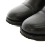 Chanel Side Gore Boots Short Leather CC Logo Vibram Sole 36c Black YT — view 3