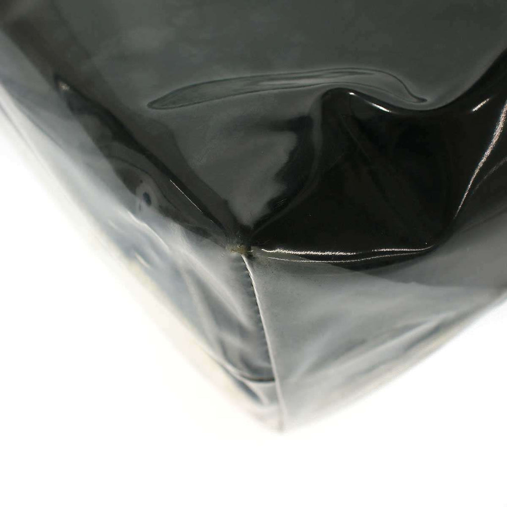 Gucci Comme Des Garcons Sherry Line Vinyl Tote Black — view 8
