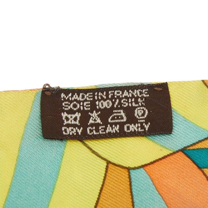 Hermes Twilly Sangle Scarf Multicolor Silk — view 4