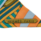 Hermes Twilly Sangle Scarf Multicolor Silk — view 3
