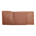 Louis Vuitton Monogram Portefeuille Elise Double Hook Trifold Wallet Brown — view 6