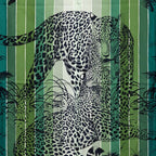 Hermes Carre 90 Jungle Love Scarf Large Green Navy Multicolor Silk — view 2