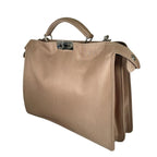 Fendi Peekaboo Business Bag Nylon Beige — view 2