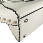 Fendi Mini Petite 3 Jours Handbag Leather White — view 8