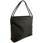 Prada Triangle Logo Handbag Nylon Black — view 3