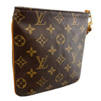 Louis Vuitton Partition Shoulder Bag Monogram Canvas Brown Pouch — view 3