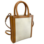 Celine Mini Vertical Cabas Shoulder Bag Beige — view 3