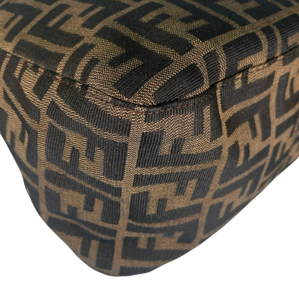 Fendi Zucca Handbag Canvas Brown — view 7