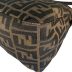 Fendi Zucca Handbag Canvas Brown — view 8