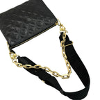 Louis Vuitton Coussin PM Shoulder Bag Black Monogram Embossed — view 5
