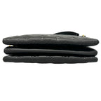 Louis Vuitton Coussin PM Shoulder Bag Black Monogram Embossed — view 4
