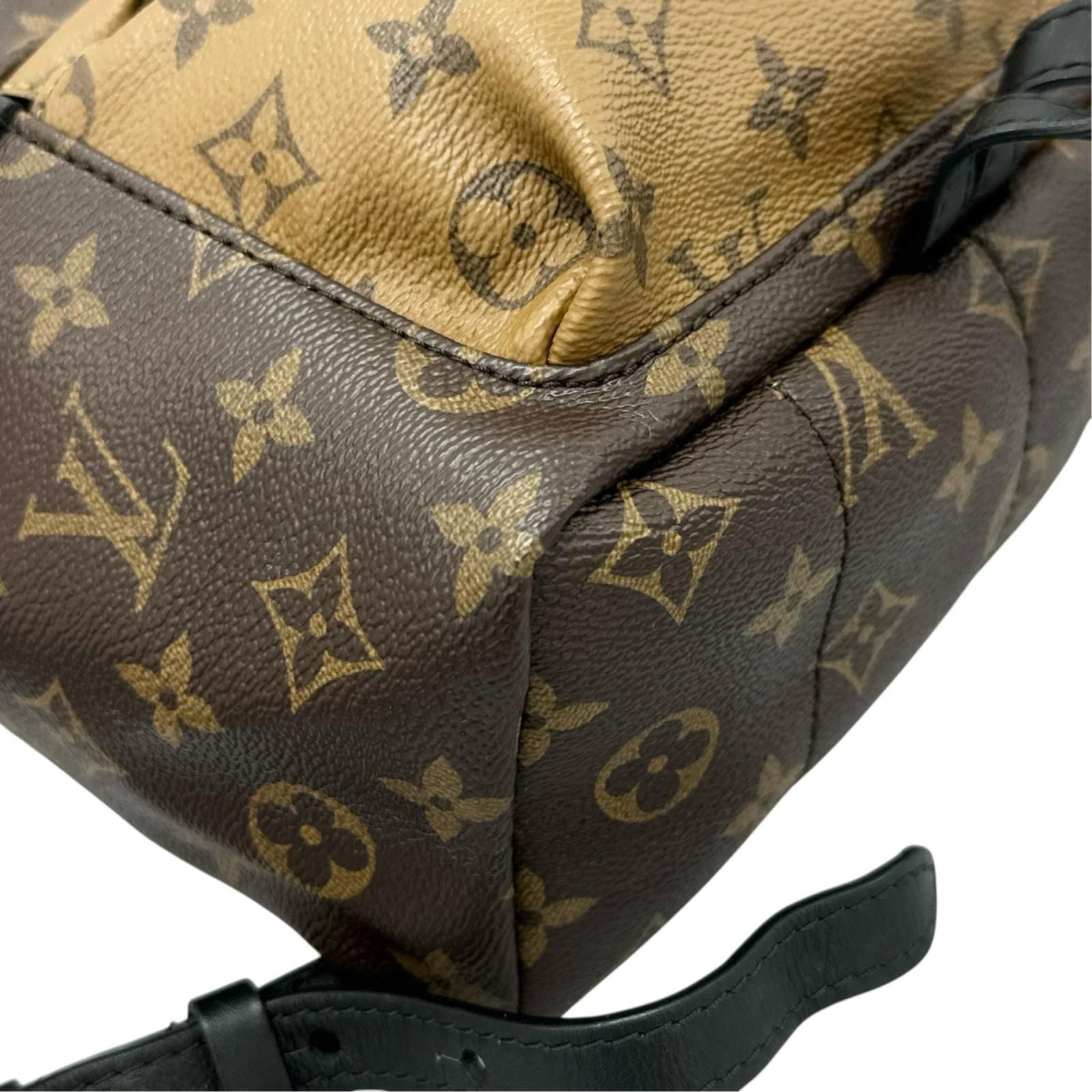 Louis Vuitton Palm Springs PM Backpack Monogram Canvas Brown — view 7