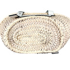 Loewe Handbag Raffia White Basket — view 4