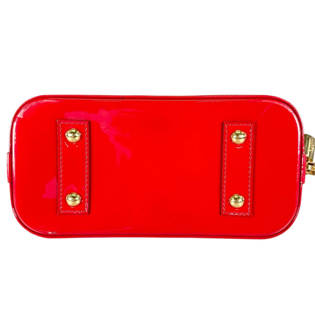 Louis Vuitton Alma BB Handbag Vernis — view 4