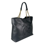 Gucci GG Embossed Tote Bag Leather Black — view 3